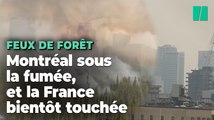 La fumée des incendies au Canada atteint la France et fait suffoquer Montréal