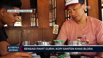 Sensasi Pahit Gurih, Kopi Santen Khas Blora
