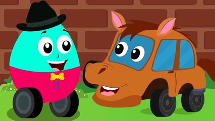 Humpty Dumpty Sat On A Wall, Nursery Rhymes, Cartoon Videos by Kids Tv Channel