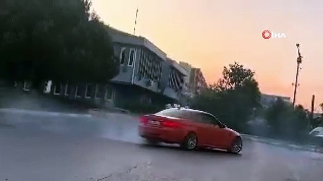 Başakşehir'de drift yapan sürücüye 20 bin 342 lira ceza