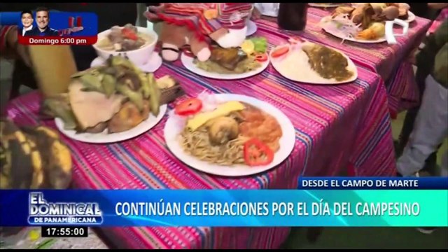 Continúan celebraciones por el Día del Campesino en el Campo de Marte