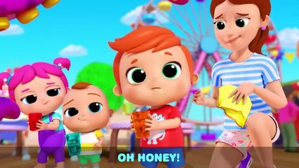 Color Food Song  Ice Cream, Fun at the Fair  Little Angel Kids Songs & Nursery Rhymes