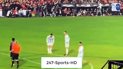 Messi scored a hat-trick on his birthday in a friendly game against Newell’s Old Boys