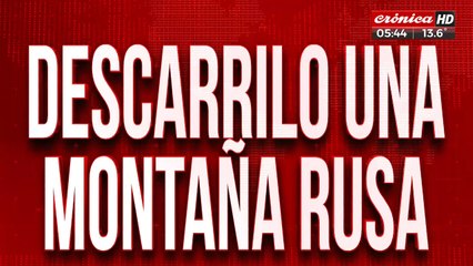 Descarriló montaña rusa en parque de diversiones