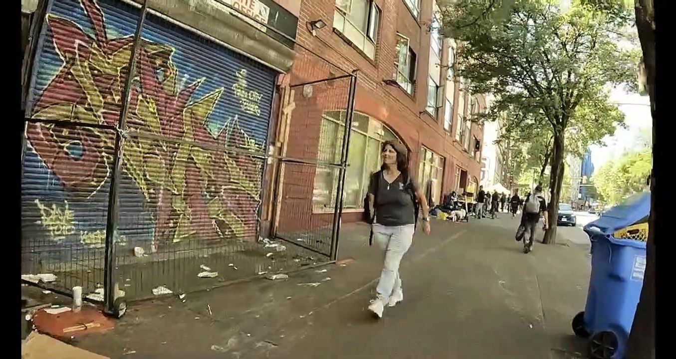 Life of Homeless in Vancouver, Canada - Thursday,  May 25, 2023