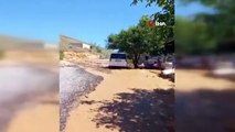 Un tuyau de barrage a explosé à Niğde, un village inondé