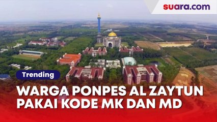 Warga Ponpes Al Zaytun Pakai Kode MK dan MD, Apa Maksudnya?