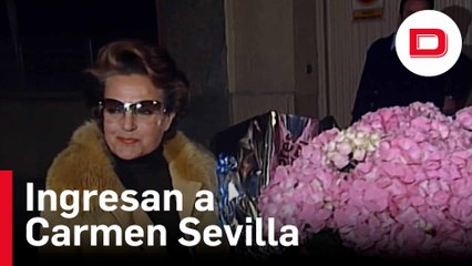 Carmen Sevilla, ingresada en estado grave en Madrid