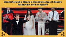 Gianni Morandi e Blanco si incontrano dopo il disastro di Sanremo, cosa è successo