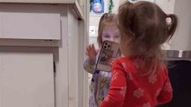 'NO BEETCH!' - Toddler chooses words over violence while scuffling with bestie