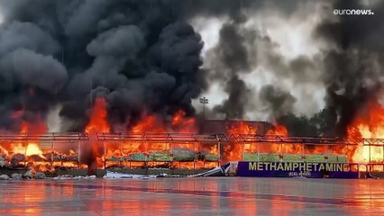 ميانمار تحرق ما قيمته 446 مليون دولار من المخدرات المضبوطة