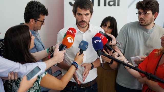 Sumar reafirma que su propuesta es la consulta sobre la mesa de diálogo en Cataluña