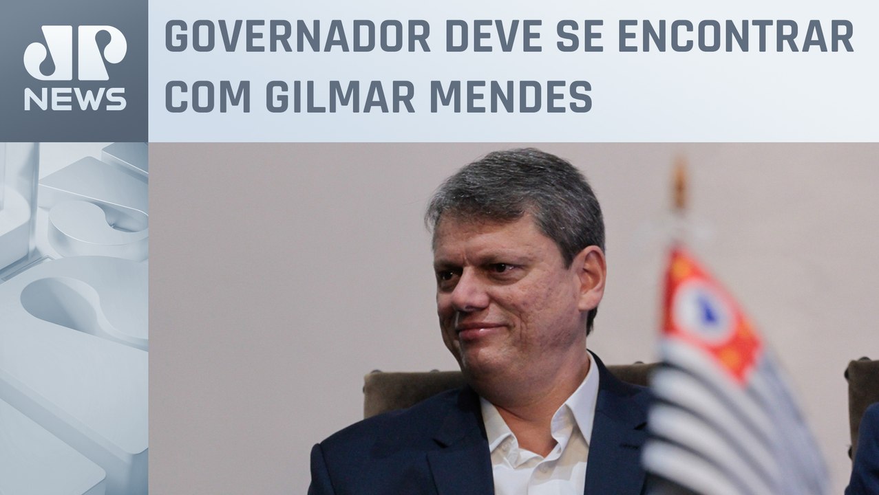 Tarcísio de Freitas viaja a Lisboa, onde discute parcerias e palestra em fórum