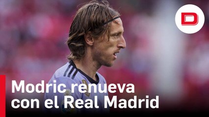 Luka Modric dice no definitivamente a Arabia y renueva con el Real Madrid