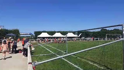 Présentation des joueurs avant la finale