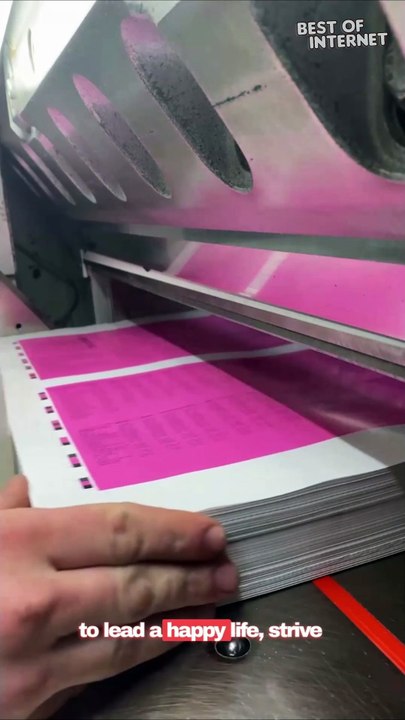 Oddly Satisfying ASMR || Industrial Paper Cutter in Action || Best of Internet
