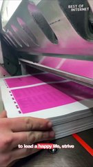 Oddly Satisfying ASMR || Industrial Paper Cutter in Action || Best of Internet