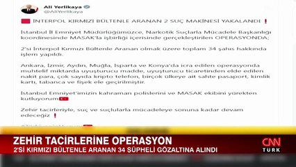 Interpol'un kırmızı bültenle aradığı 2 kişi Türkiye'de yakalandı