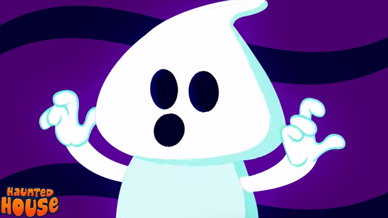 Naughty Ghost, Spooky Nursery Rhyme & Halloween Cartoon Video For Kids