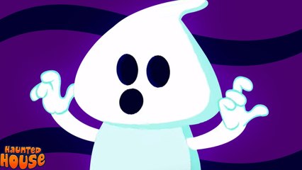 Naughty Ghost, Spooky Nursery Rhyme & Halloween Cartoon Video For Kids