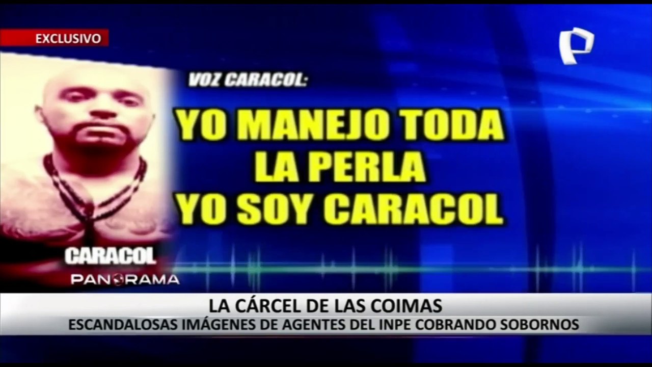 ¡Exclusivo! Cárcel de las coimas: escandalosas imágenes de agentes del Inpe cobrando sobornos
