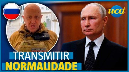 Rússia tenta passar imagem de normalidade após rebelião