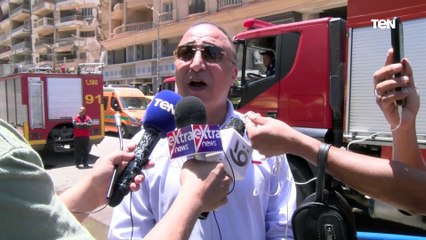 محافظ الإسكندرية: العقار المنهار صادر لطابقه الأخير قرار إزالة
