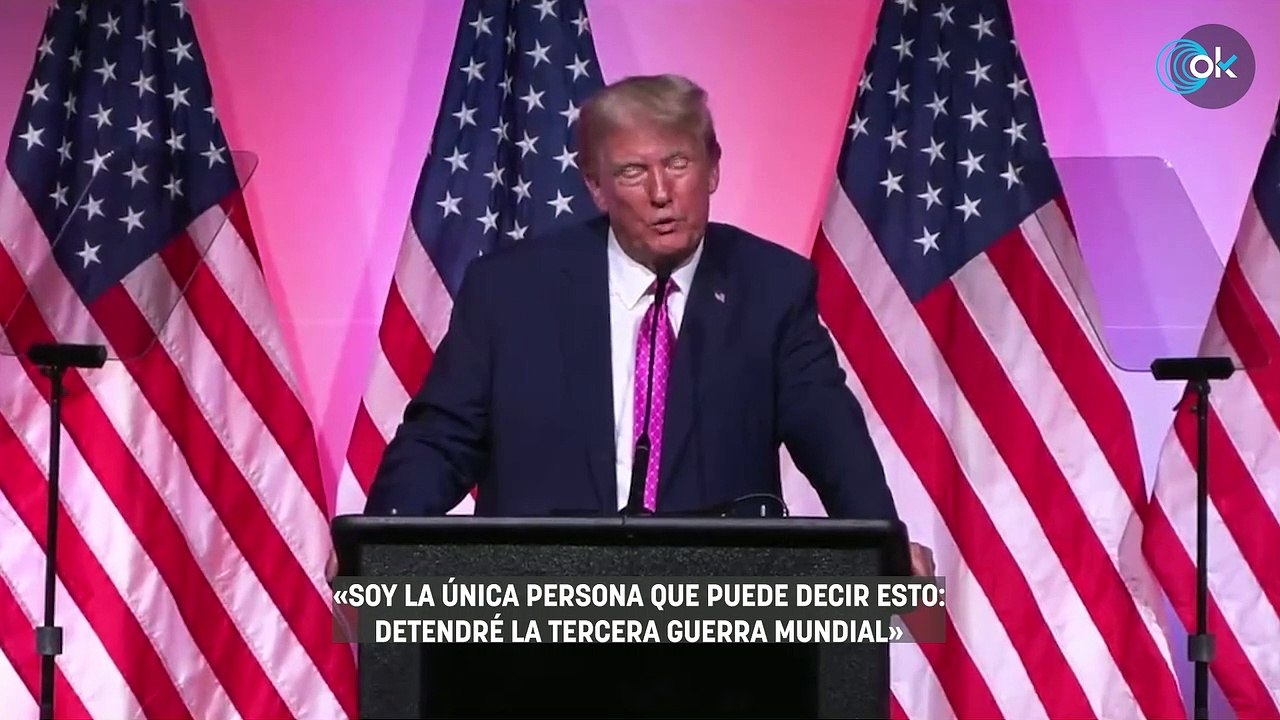 Donald Trump asegura que detendrá «la Tercera Guerra Mundial» si vuelve a ser presidente de EE.UU