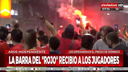 Independiente al rojo vivo: tras las derrotas los "barras" pidieron explicaciones
