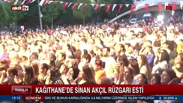 Kağıthane'de Sinan Akçıl rüzgarı esti