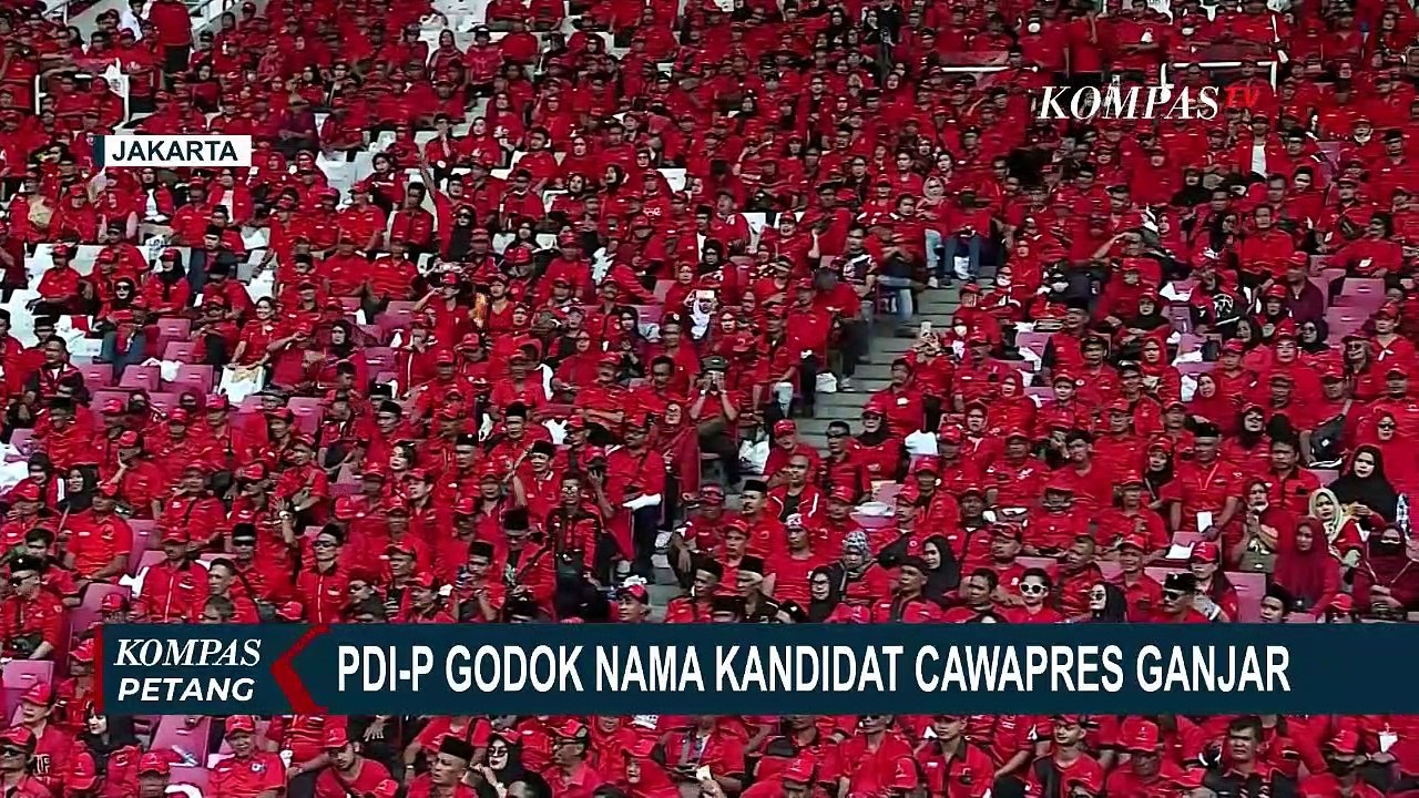 Soal Cawapres Ganjar, Hasto: Nama-Nama Bacawapres Hadiri Bulan Bung Karno