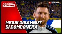 Melawat ke Markas Boca Juniors, Lionel Messi Dapat Sambutan Spesial