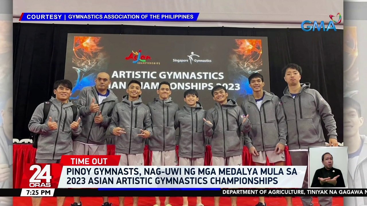 Pinoy gymnasts, nag-uwi ng mga medalya mula sa...