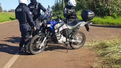 Amarok furtada na madrugada é recuperada pelo GPOM