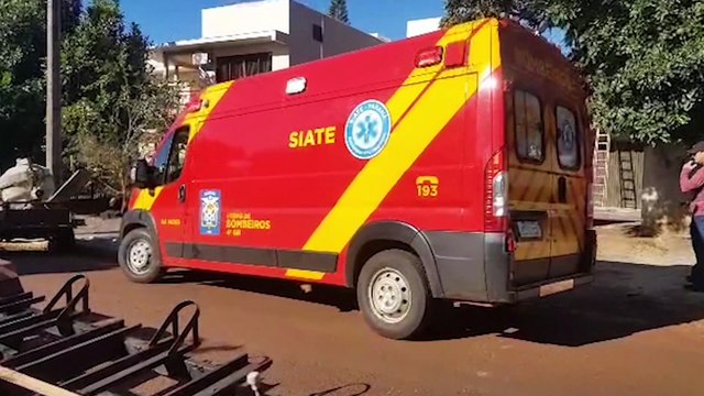 Disco de lixadeira se solta e atinge trabalhador no Bairro Santa Cruz