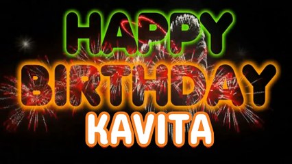 Celebrate KAVITA's Special Day with a Heartwarming Happy Birthday Song 🎉