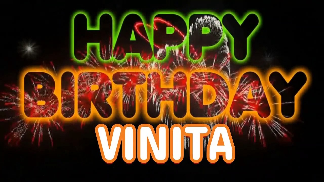 VINITA Happy Birthday Song – Happy Birthday VINITA - Happy Birthday ...