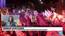 Greece general election: Kyriakos Mitsotakis wins second term