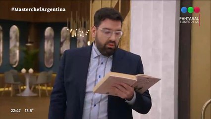 Damián Betular sorprednió con refranes