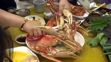 Çin'in Hunchun şehri, Rus kral yengeçleriyle turizm merkezi haline geldi