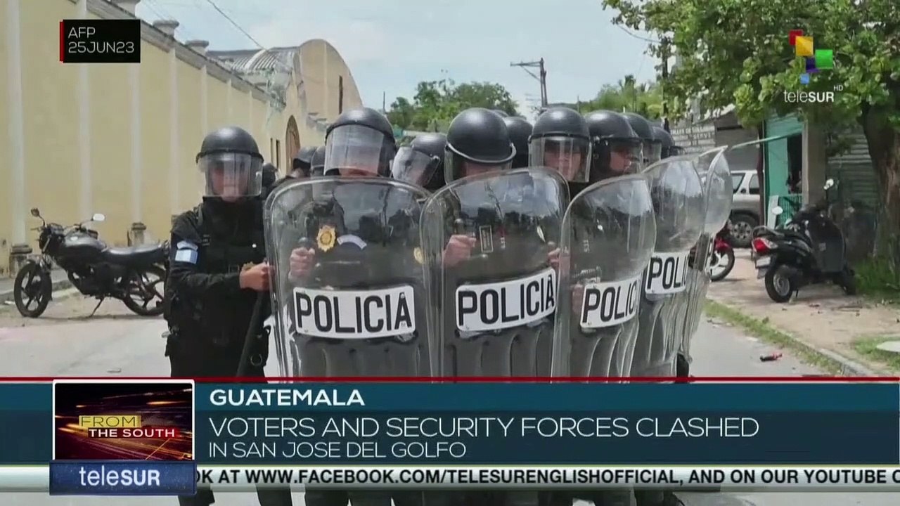 Guatemala: Riots in San Jose del Golfo mark election day