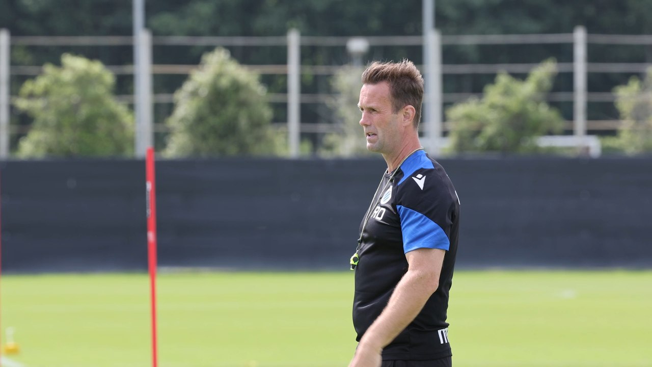 Ronny Deila a donné son premier entraînement à Bruges