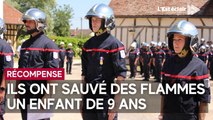 3 pompiers récompensés pour le sauvetage d’un enfant de 9 ans dans l’incendie rue du Berry à Troyes