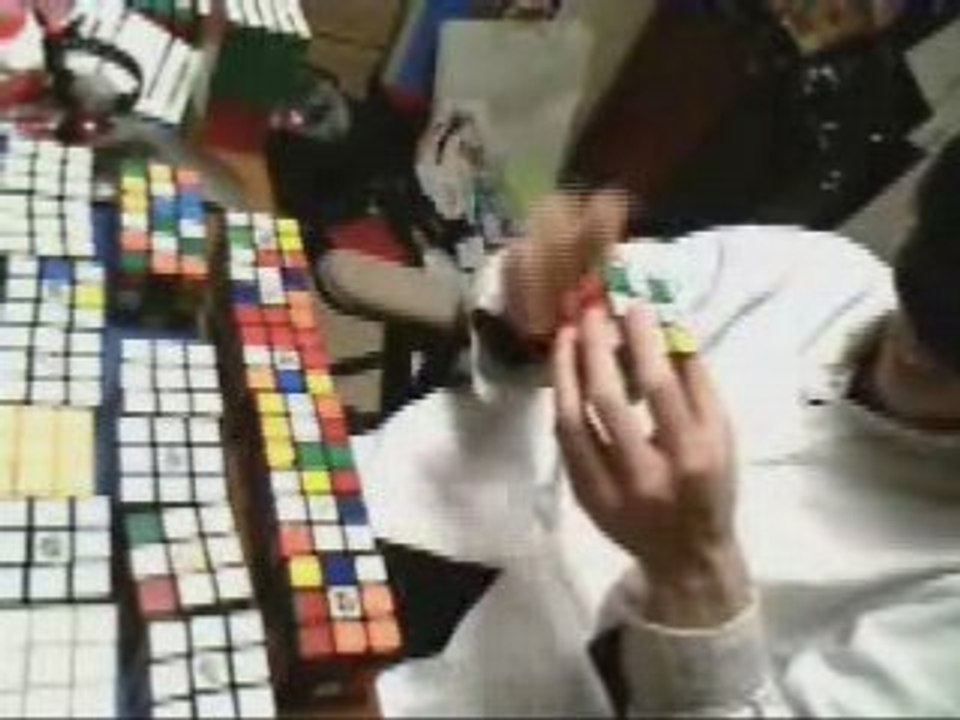 Multi Blind 20 cubes Speed Up 4x