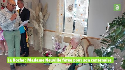 La Roche-en-Ardenne : Madame Neuville fête son centenaire