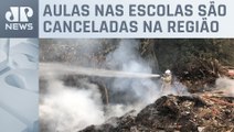 Aterro Sanitário de Teresópolis é atingido por incêndio e cidade tem toque de recolher no Rio de Janeiro