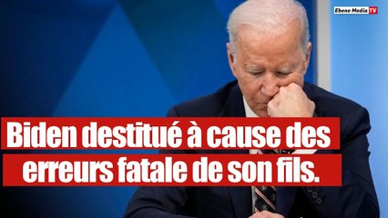 Révélations de l'IRS : les républicains appellent à la destitution de Biden.