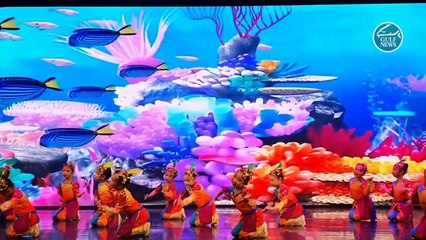 The second Dubai Flower International Youth Dance Festival