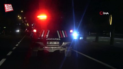 Aksaray'da düğün magandası sivil jandarmaya yakalandı