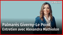 Palmarès Giverny Le Point 2023. Alexandra Mathiolon
